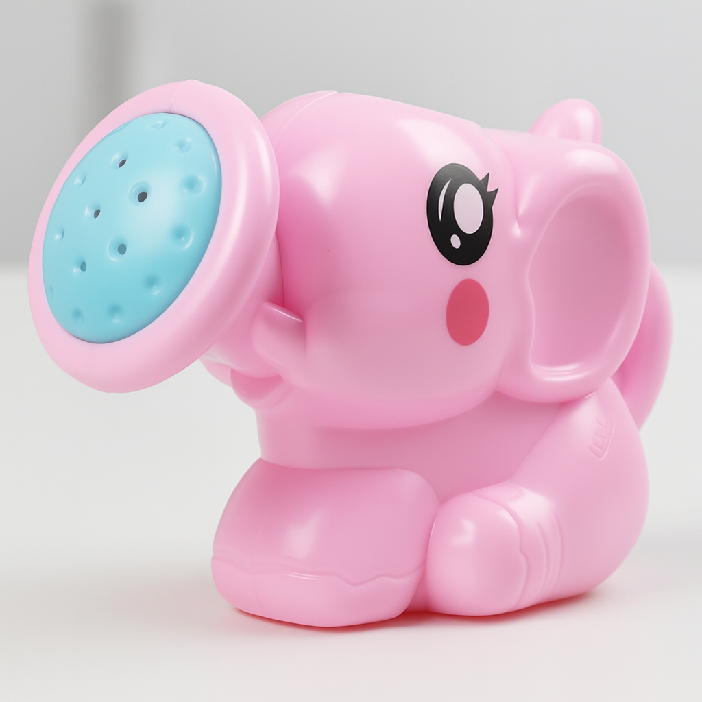 Elephant Bath Sprinkler Toy – Baby & Toddler Plastic Watering Pot for Fun Bath Time