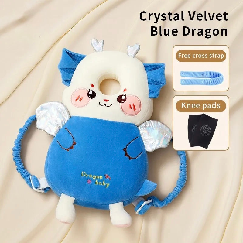 Baby Head Protection Pillow – Soft Anti-Fall Cushion for Newborn Safety