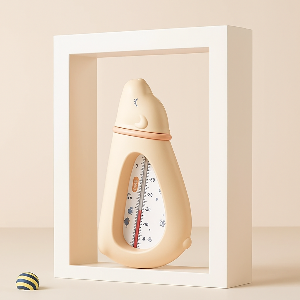 Floating Baby Bath Thermometer – Waterproof Digital Sensor with Safe Temperature Display