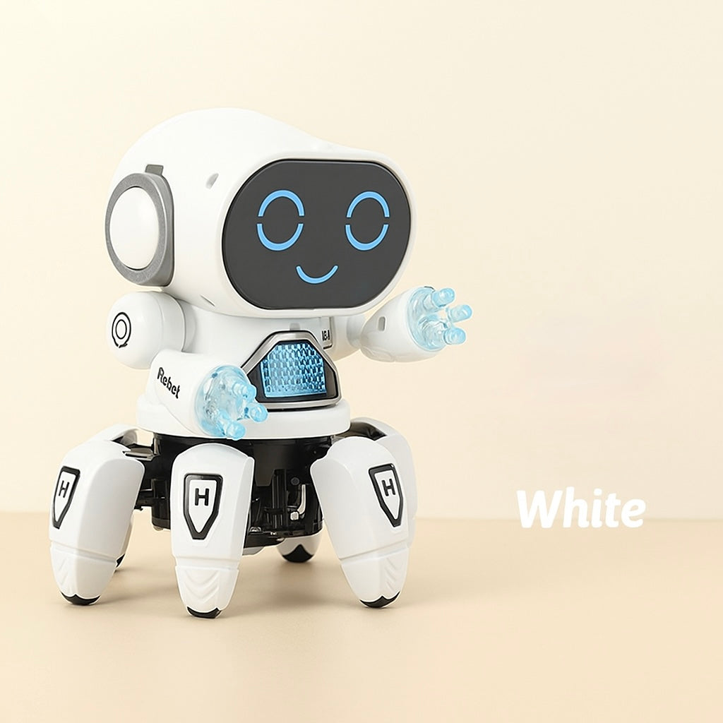 Kids Dance Octopus Robot – 6-Claw LED Music Toy for Boys and Girls (Ages 3–6)