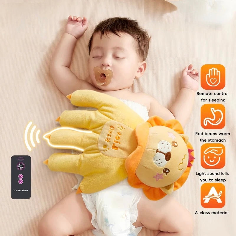 Soothing Sleep Aid Pillow – Calming Palms with Massage Function for Babies & Toddlers