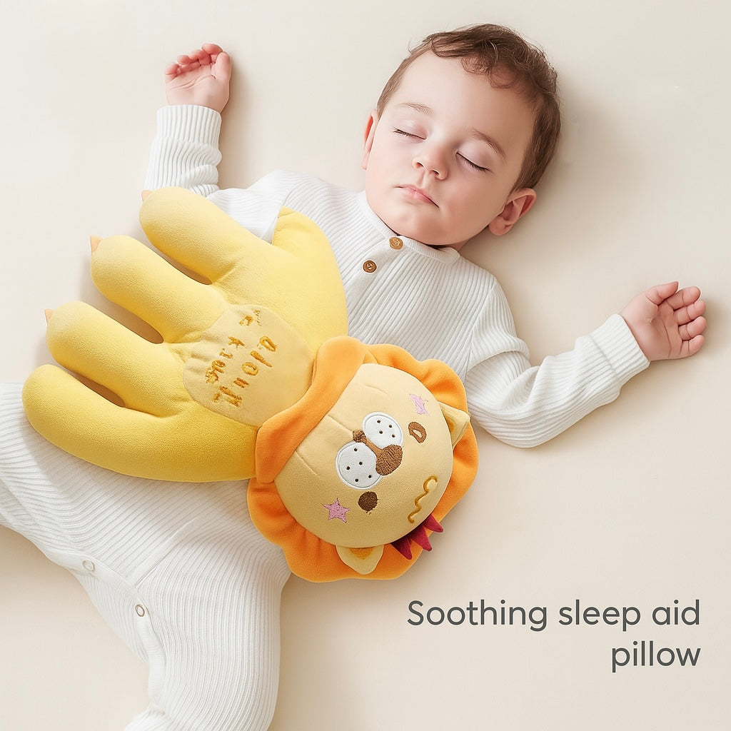 Soothing Sleep Aid Pillow – Calming Palms with Massage Function for Babies & Toddlers