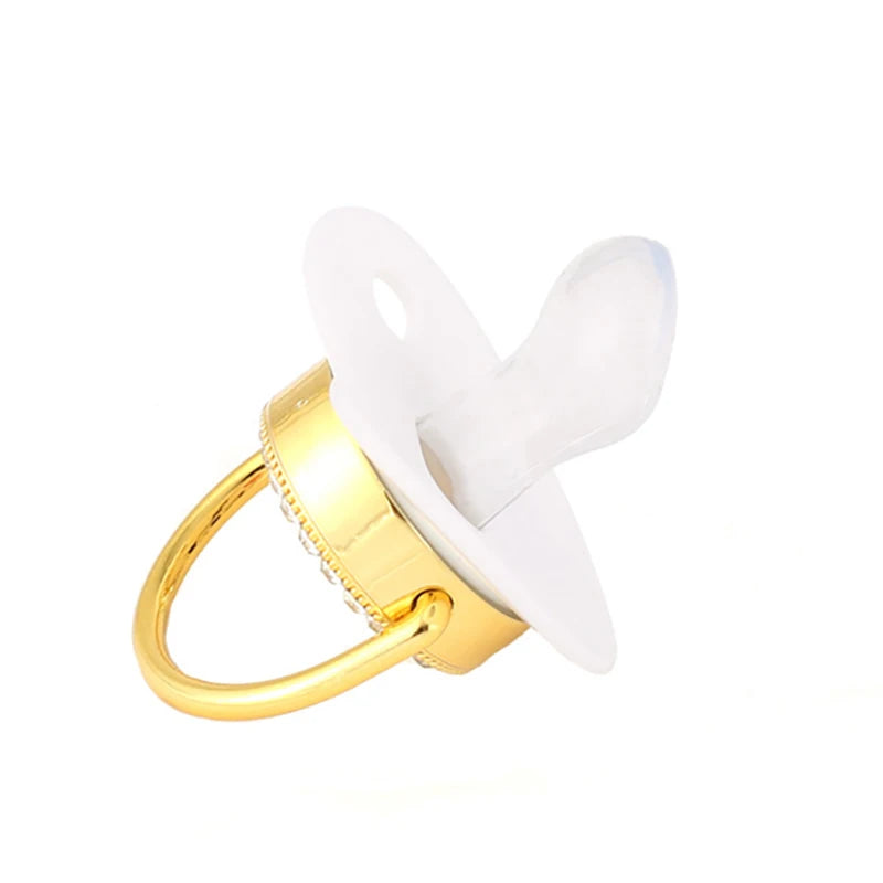 Baby Pacifier – BPA-Free Silicone Dummy with I Love Mum/Dad Design