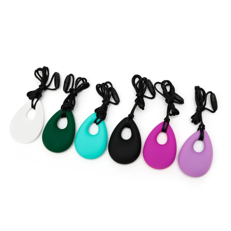 Sensory Chew Necklace for Teething Relief and Calming Support