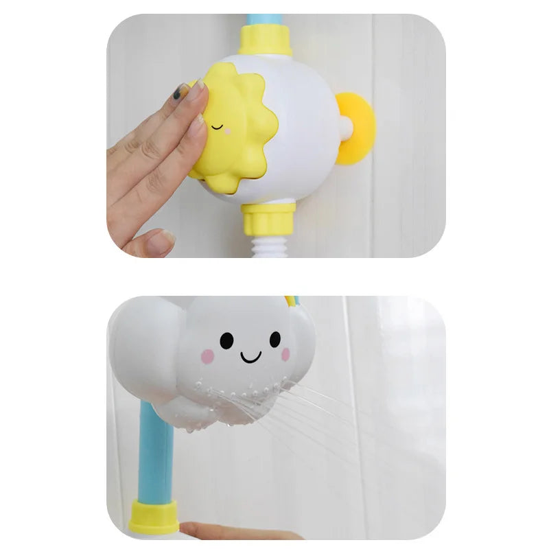 Baby Bath Toy – Cloud Shower Sprinkler with Water Spray for Toddlers