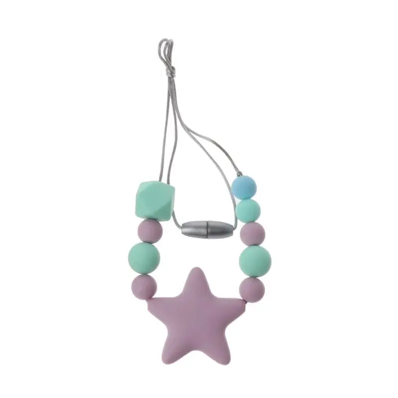 Sensory Chew Necklace for Teething Relief and Calming Support