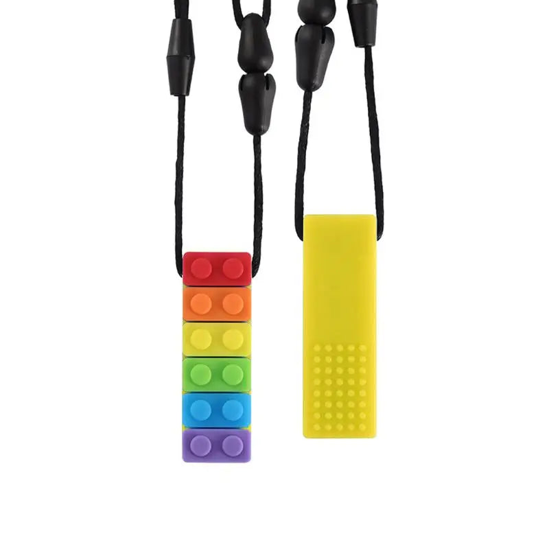 Sensory Chew Necklace for Teething Relief and Calming Support