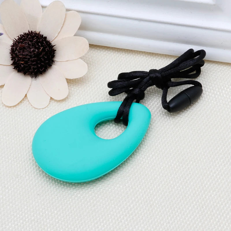 Sensory Chew Necklace for Teething Relief and Calming Support