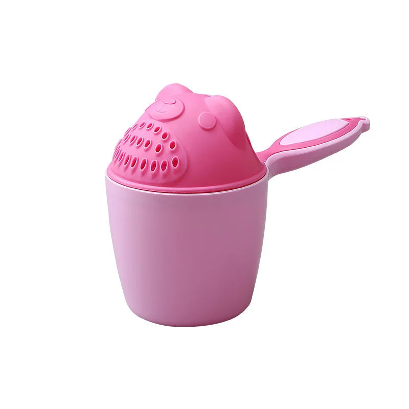Cute Cartoon Baby Bath Shampoo Cup – Hair Rinsing Tool for Toddlers & Kids Bath Time
