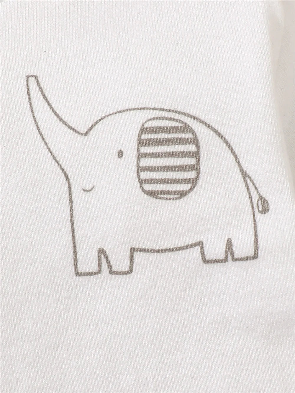 3PCS Elephant Baby Outfit with Hat – Long Sleeve Top and Pants for 0–9 Months