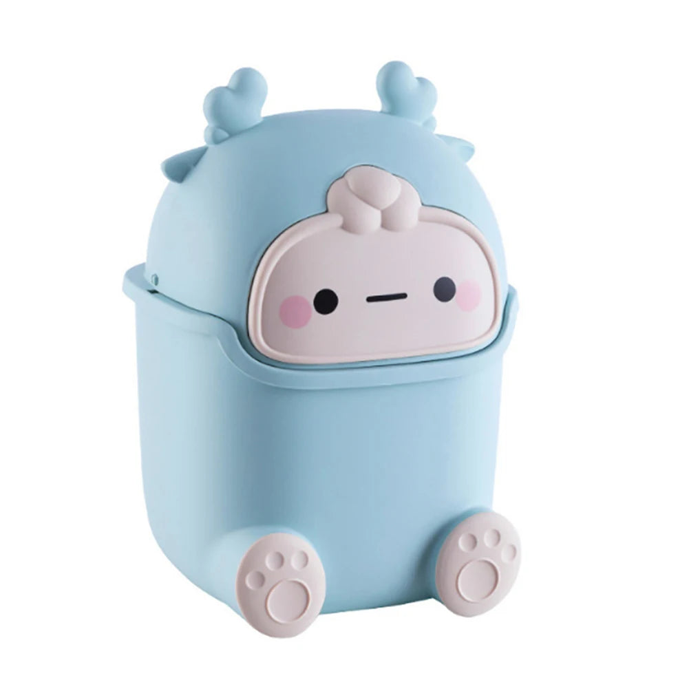 Mini Trash Can – Cute Rubbish Bin for Home, Office, Baby & Kids Room