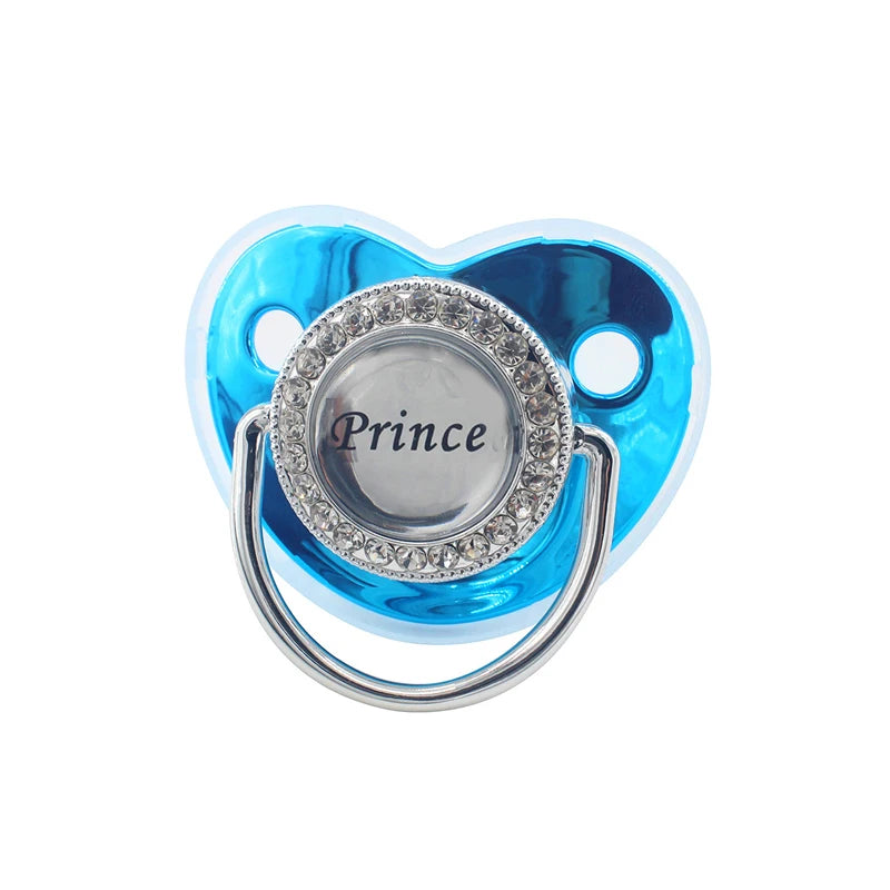 Baby Pacifier – BPA-Free Silicone Dummy with I Love Mum/Dad Design