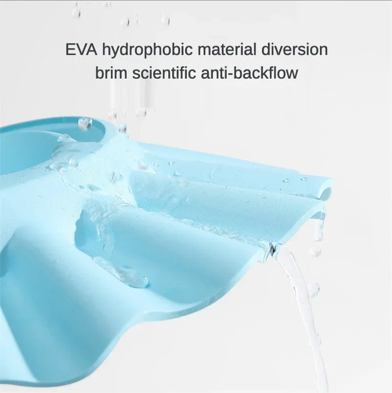 Adjustable Baby Shower Cap – Soft Shampoo Shield with Ear & Eye Protection for Toddlers