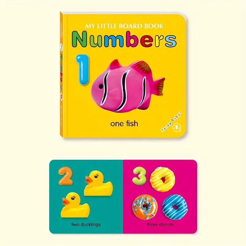 Interactive Baby Sensory Card Books – Early Learning Toy for Newborns & Toddlers