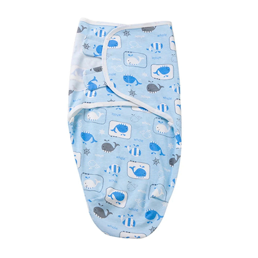 Baby Swaddle Wrap – Soft Cotton Cocoon Blanket for Newborns (0–12M)
