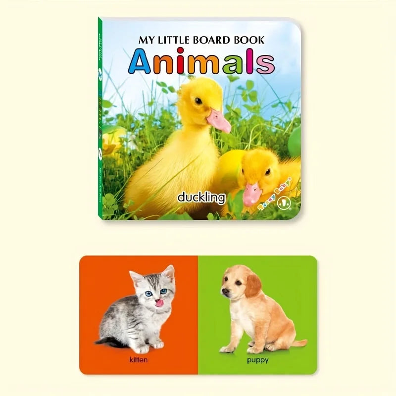 Interactive Baby Sensory Card Books – Early Learning Toy for Newborns & Toddlers