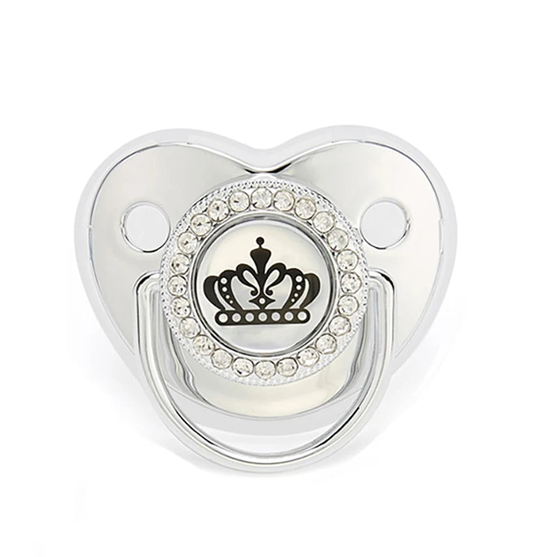 Baby Pacifier – BPA-Free Silicone Dummy with I Love Mum/Dad Design