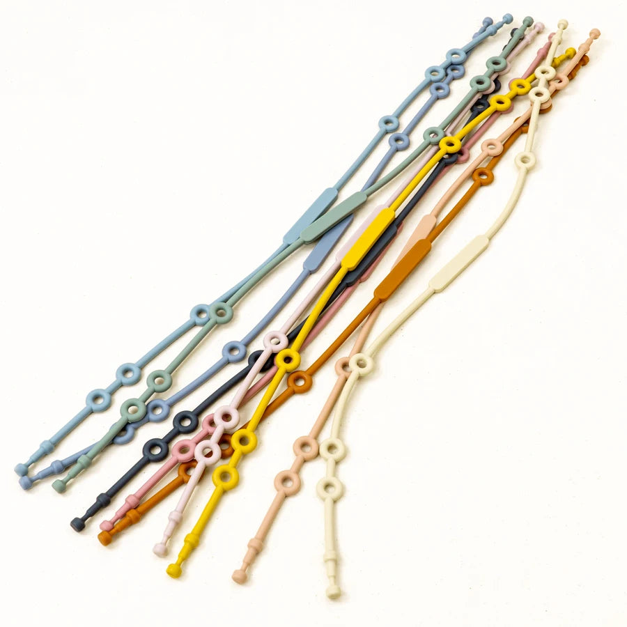 Soft Silicone Pacifier Clip – Adjustable Teething Chain and Dummy Holder for Babies