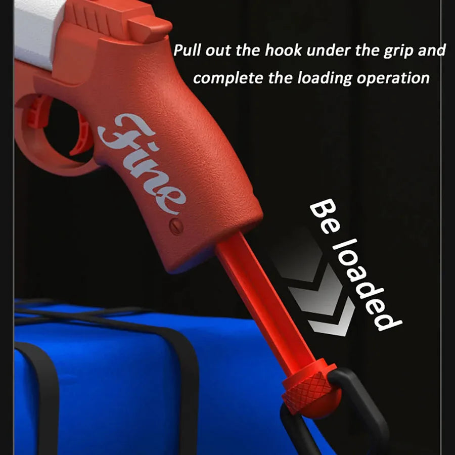 Mini S686 Soft Bullet Blaster – Shell-Ejecting Toy Gun for Outdoor Foam Battles