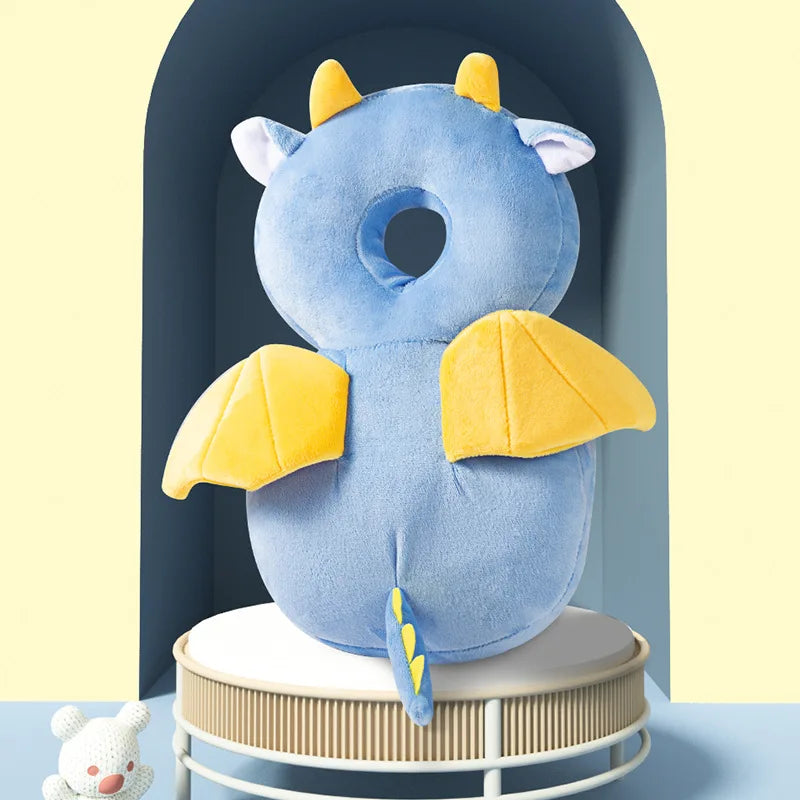 Baby Head Protector Backpack Pillow – Soft Fall Prevention Cushion for Toddlers Aged 0–3Y
