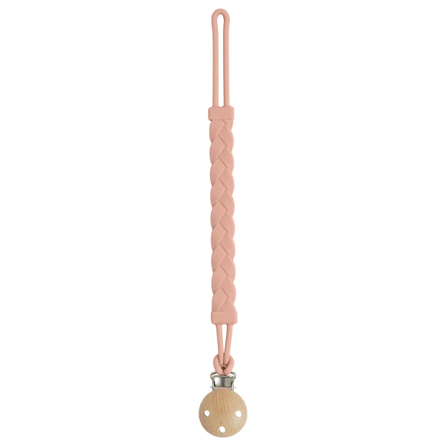 BPA-Free Silicone Baby Pacifier Clip & Teether Chain – Portable Nipple Holder Gift for Newborns