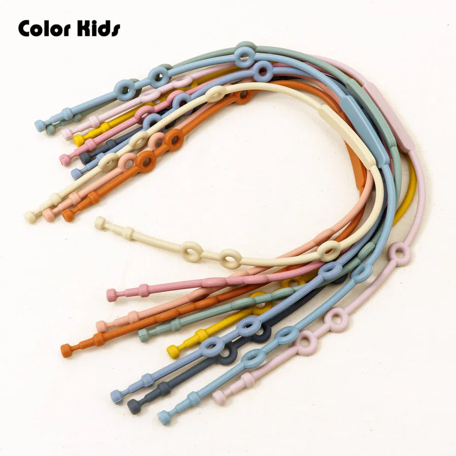 Soft Silicone Pacifier Clip – Adjustable Teething Chain and Dummy Holder for Babies