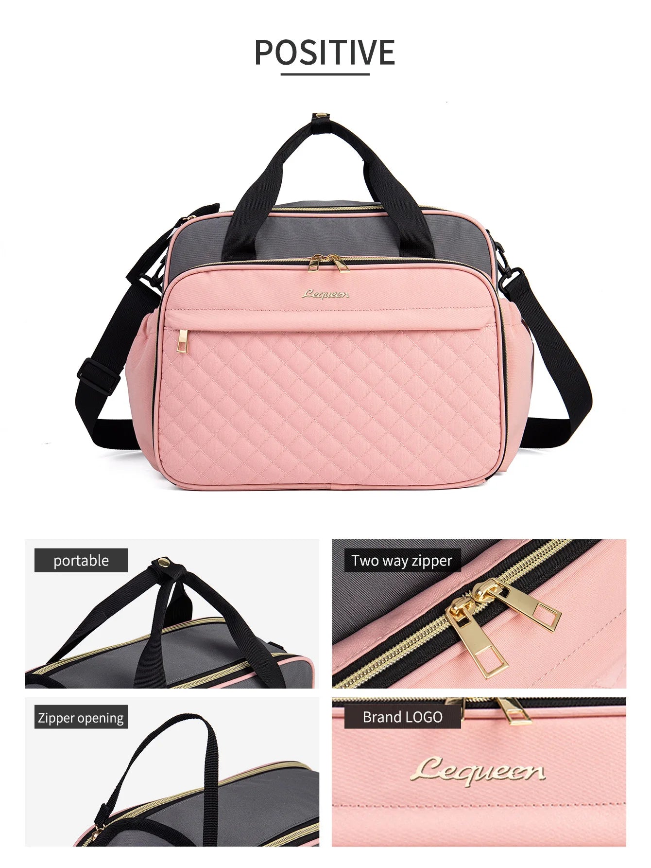 Large Capacity Baby Diaper Bag – Maternity Travel Organizer for Moms