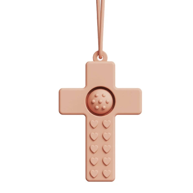 Sensory Chew Necklace for Teething Relief and Calming Support