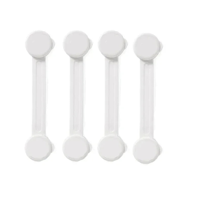 4/6pcs Baby Safety Drawer Locks – Anti-Pinch Cabinet & Fridge Lock Buckles
