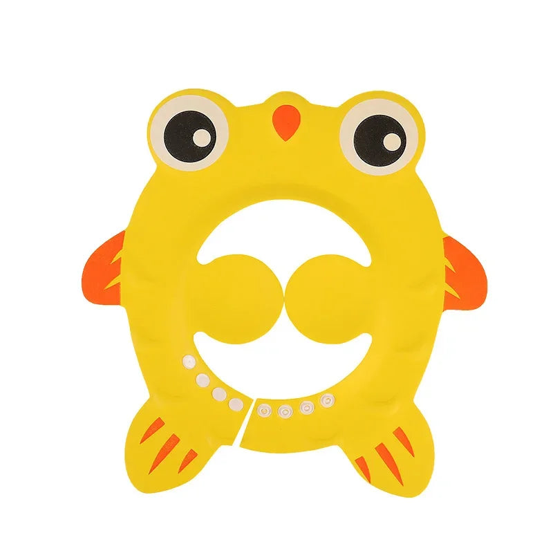 Adjustable Baby Shower Cap – Soft Shampoo Shield with Ear & Eye Protection for Toddlers