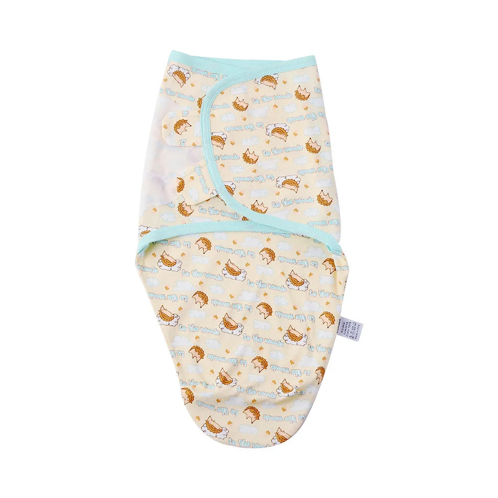 Baby Swaddle Wrap – Soft Cotton Cocoon Blanket for Newborns (0–12M)