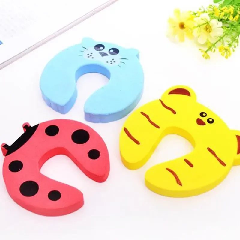 2/5pcs Baby Safety Door Stopper Finger Protector – Anti-Pinch Lock for Newborns & Toddlers