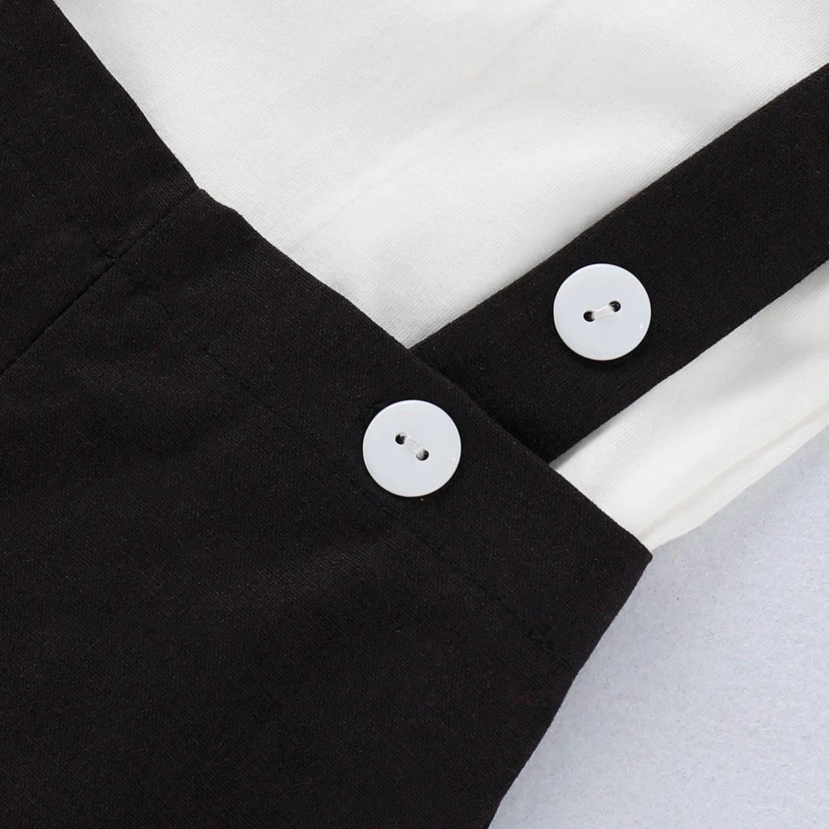 Mini Gentleman Baby Boy Outfit – Summer Formal Shirt & Shorts Set with Bowtie (0–1Y)