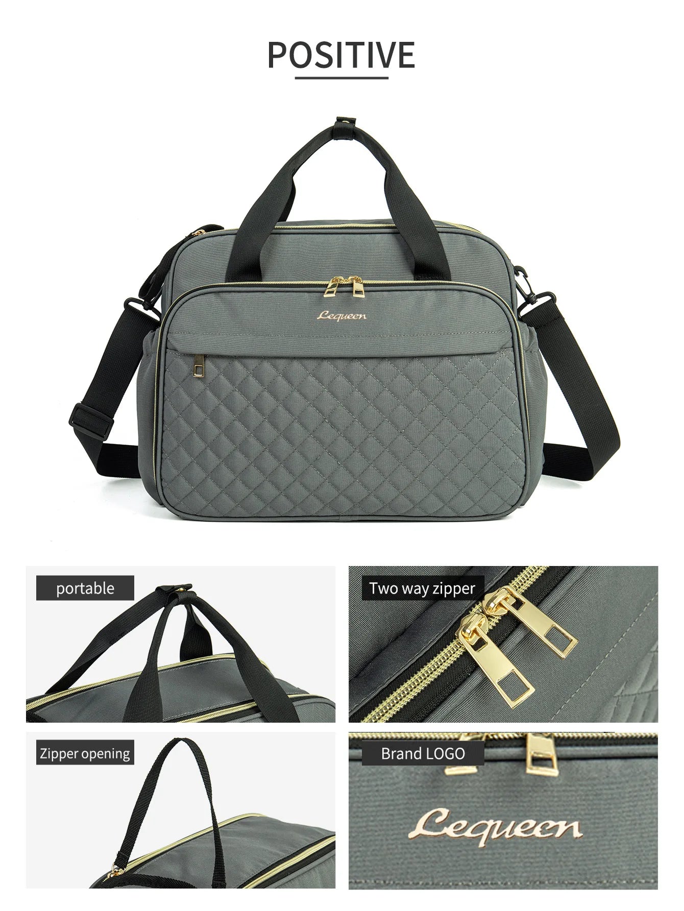 Large Capacity Baby Diaper Bag – Maternity Travel Organizer for Moms