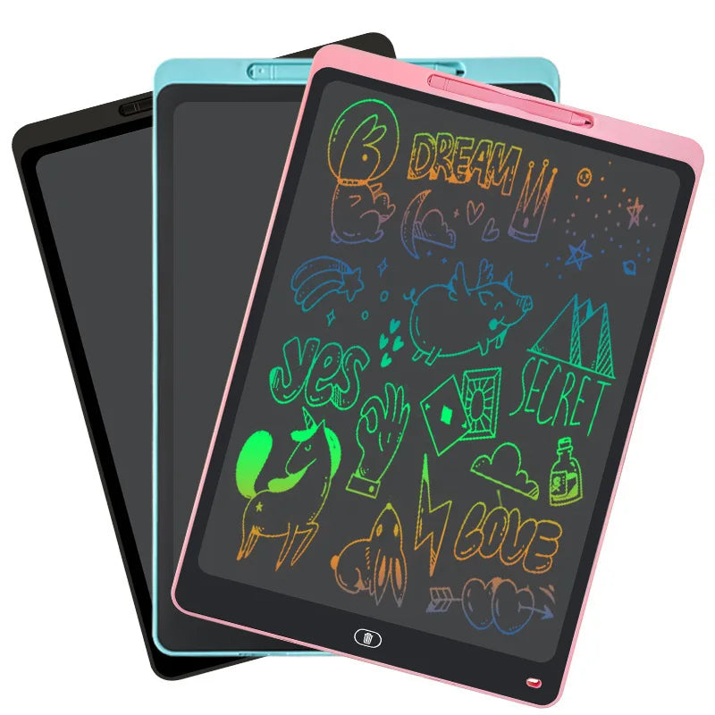 LCD Drawing Tablet for Kids – 4.4 / 8.5 Inch Magic Sketchpad with Battery Power
