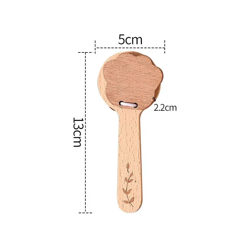 Montessori Musical Instruments Toy Set – Wooden Rattle, Drum, and Xylophone for Babies and Toddlers