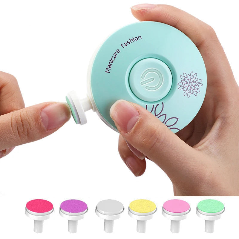 Electric Baby Nail Trimmer – Gentle Nail Clipper & Polisher Tool for Newborns and Infants