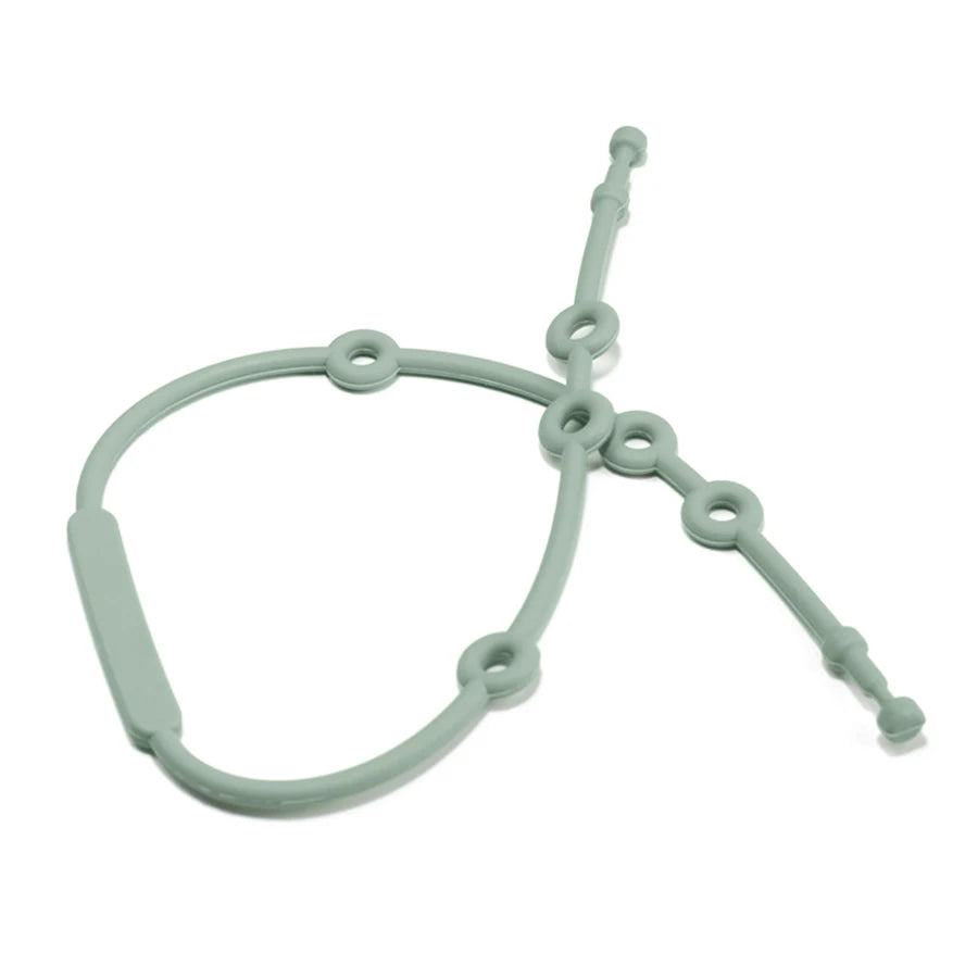 Soft Silicone Pacifier Clip – Adjustable Teething Chain and Dummy Holder for Babies