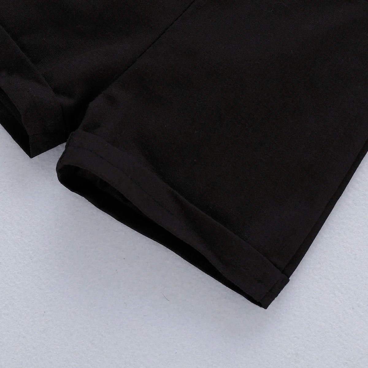 Mini Gentleman Baby Boy Outfit – Summer Formal Shirt & Shorts Set with Bowtie (0–1Y)