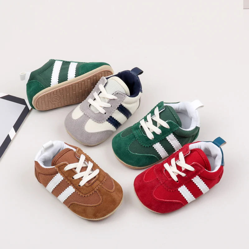 Baby Sports Shoes – Anti-Slip Casual Prewalkers for Boys & Girls