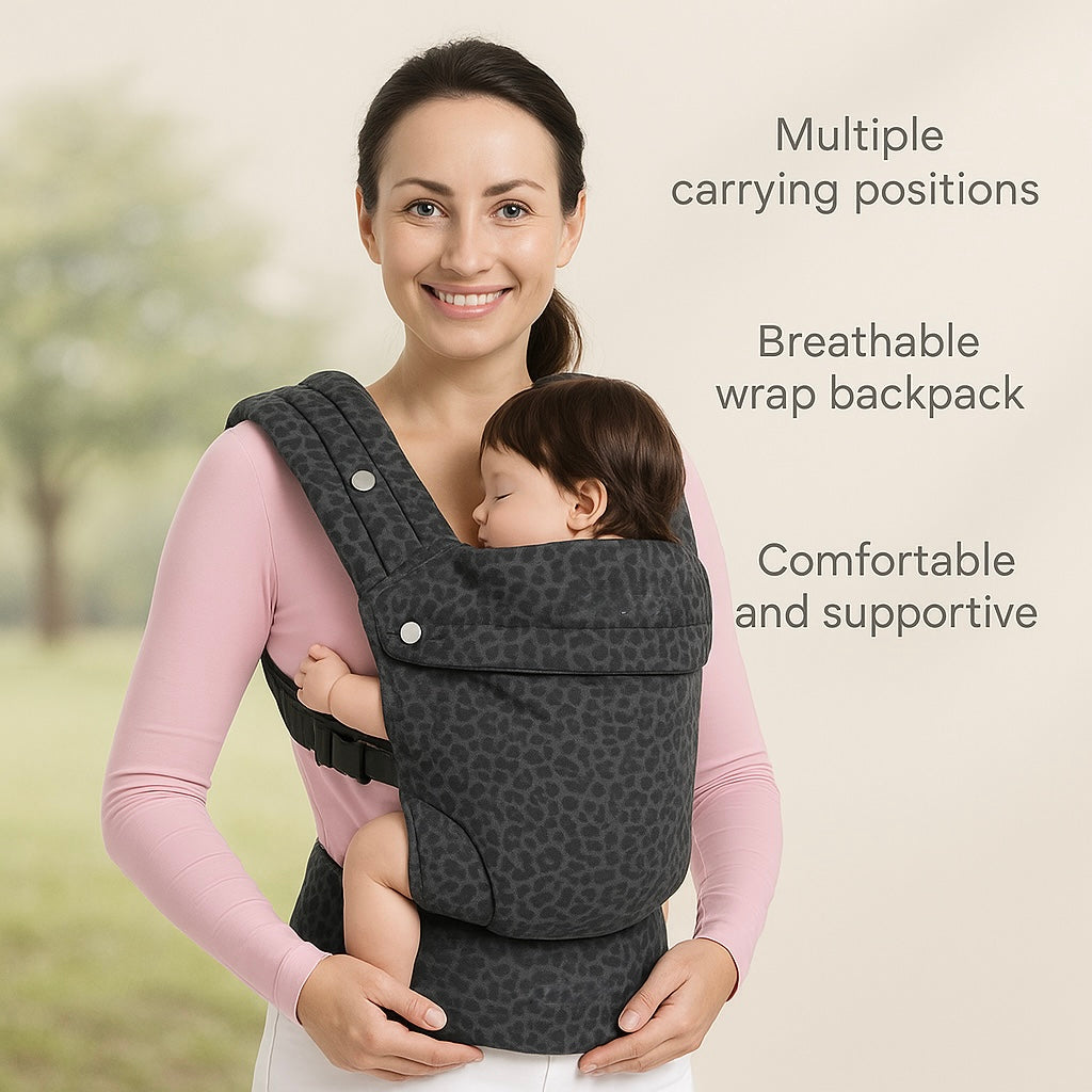 Multifunctional Baby Carrier Sling – Breathable Wrap Backpack for Newborns & Toddlers