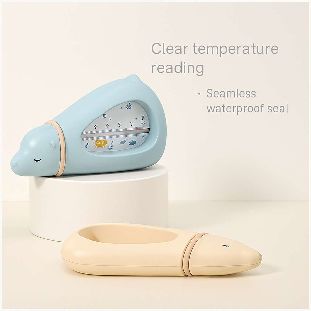 Floating Baby Bath Thermometer – Waterproof Digital Sensor with Safe Temperature Display
