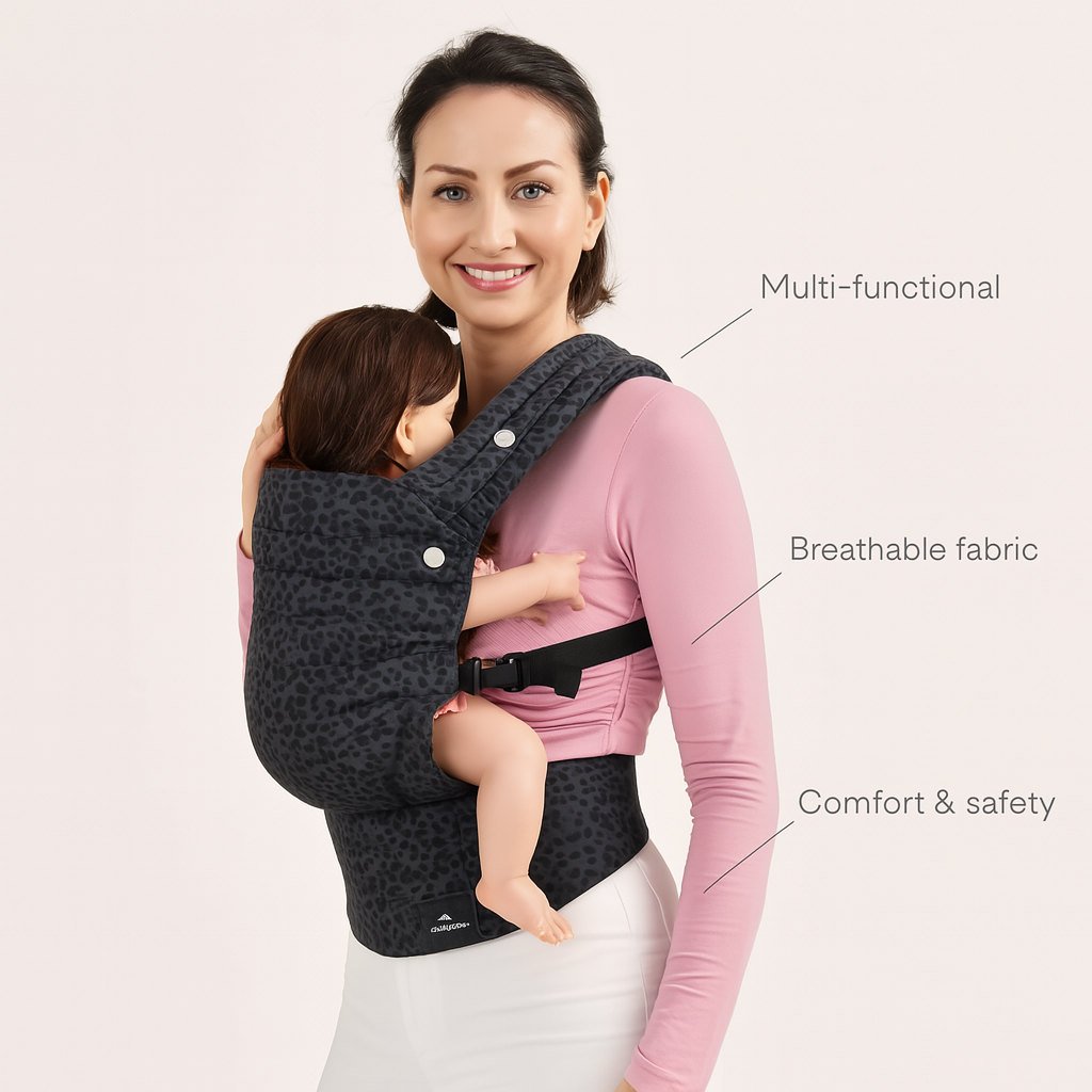 Multifunctional Baby Carrier Sling – Breathable Wrap Backpack for Newborns & Toddlers