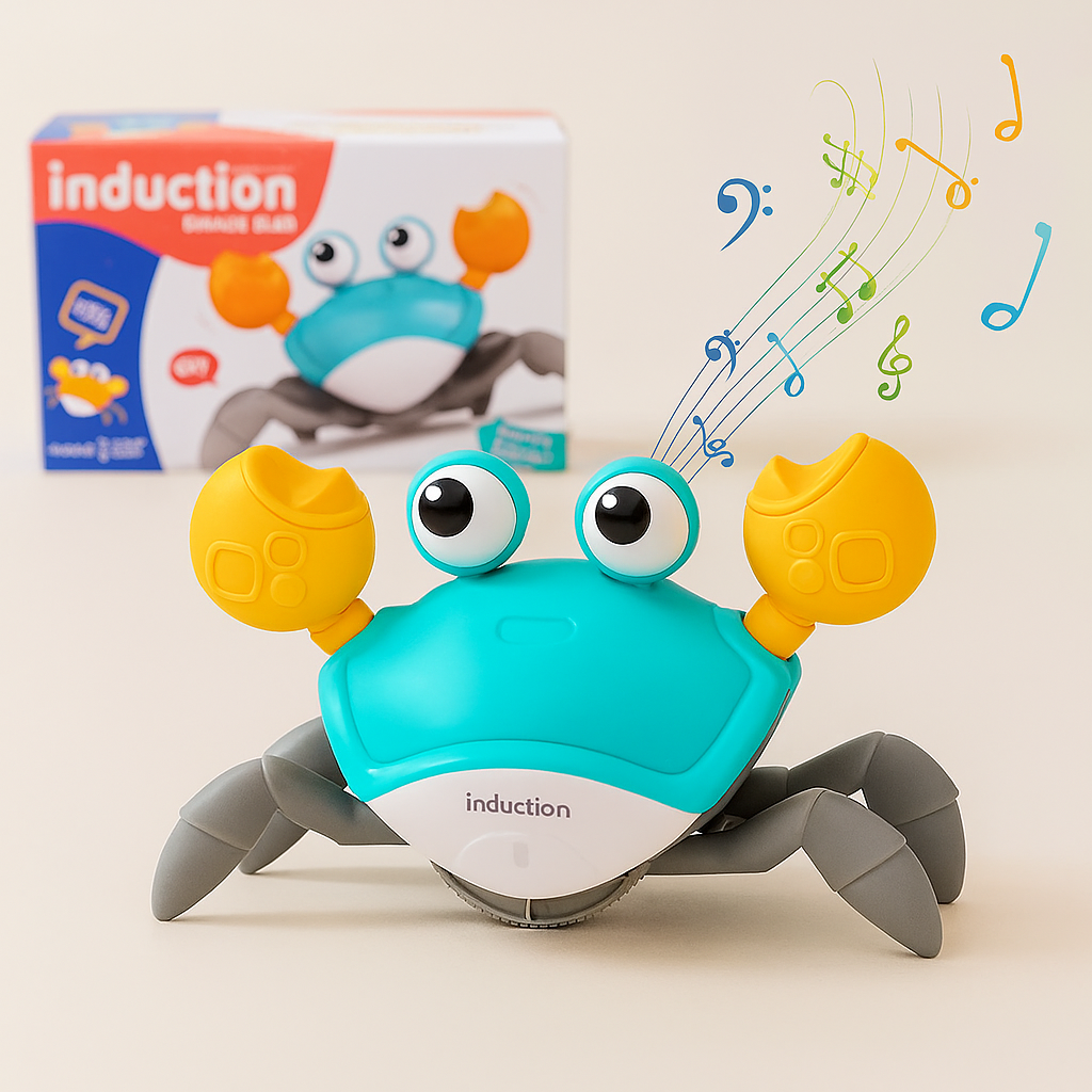 Dancing Crab Interactive Crawling Toy – Battery-Powered Escape Toy for Kids Aged 3–6