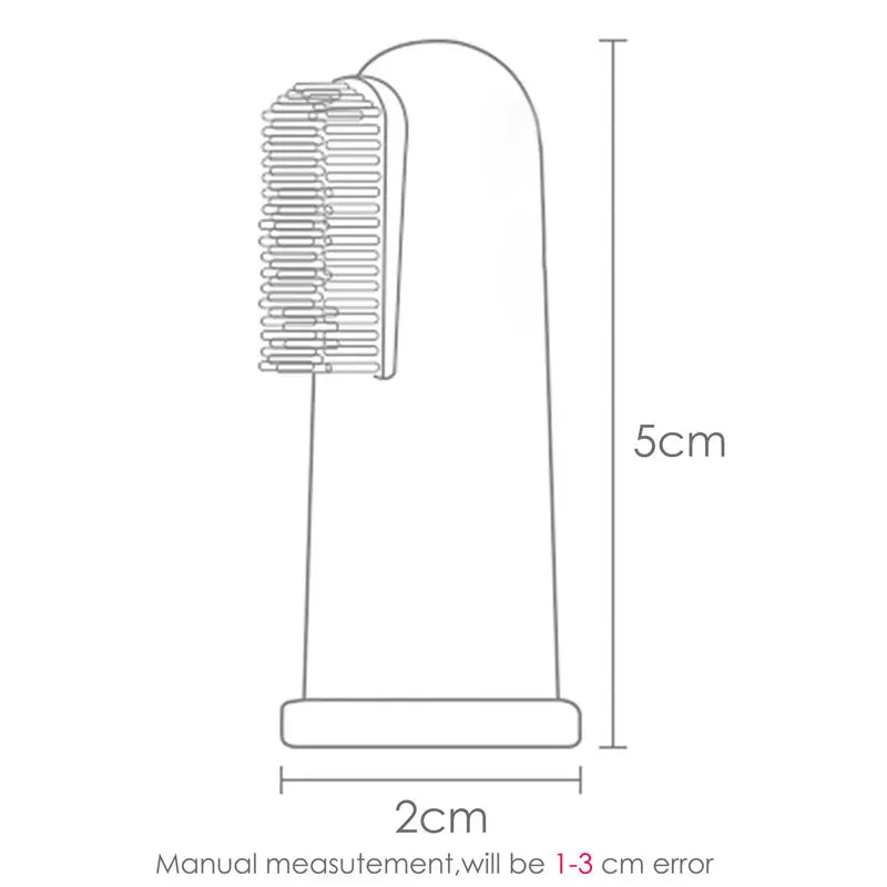 Silicone Finger Toothbrush – Gentle Oral Care for Babies and Toddlers