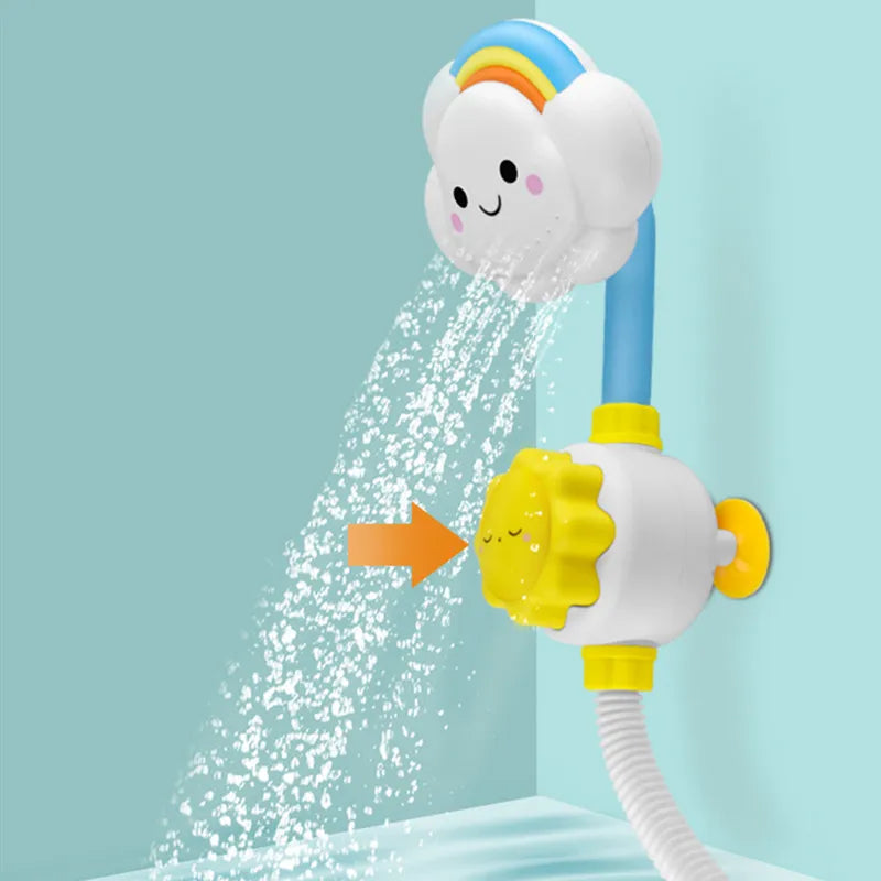 Baby Bath Toy – Cloud Shower Sprinkler with Water Spray for Toddlers