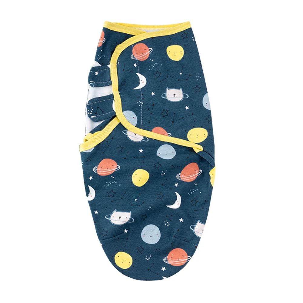 Baby Swaddle Wrap – Soft Cotton Cocoon Blanket for Newborns (0–12M)