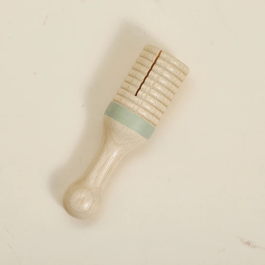 Montessori Musical Instruments Toy Set – Wooden Rattle, Drum, and Xylophone for Babies and Toddlers