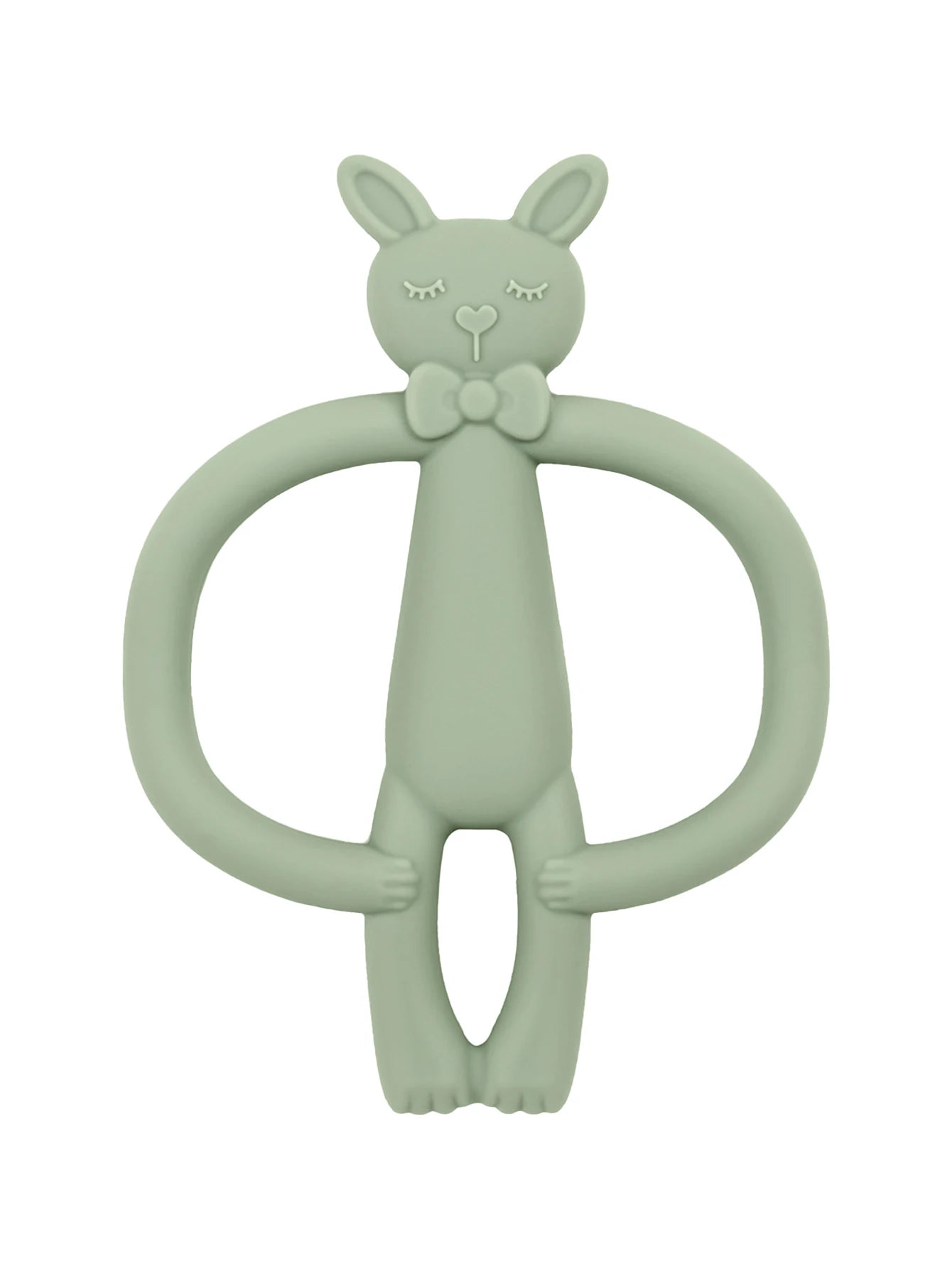 Silicone Rabbit Baby Teether – BPA Free Infant Chewing Toy