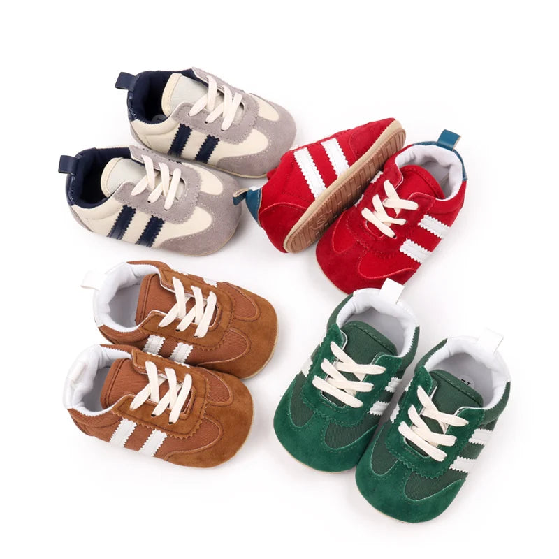 Baby Sports Shoes – Anti-Slip Casual Prewalkers for Boys & Girls